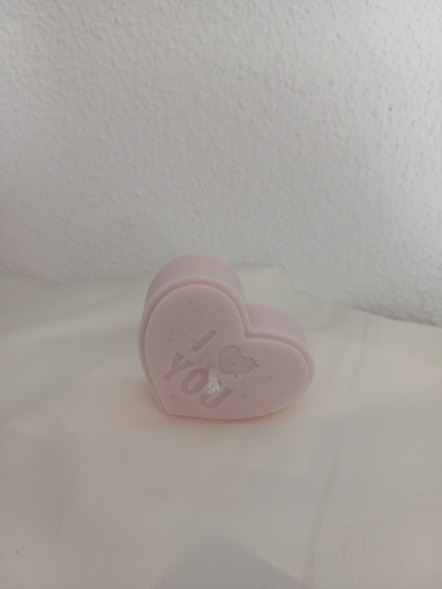 "Love Hearts" - Kerze