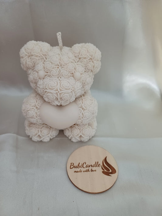 Teddy mit Herz gross