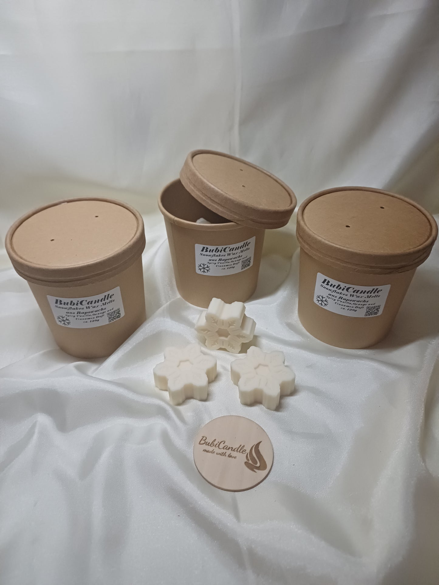 Wax Melts Snowflakes Medium